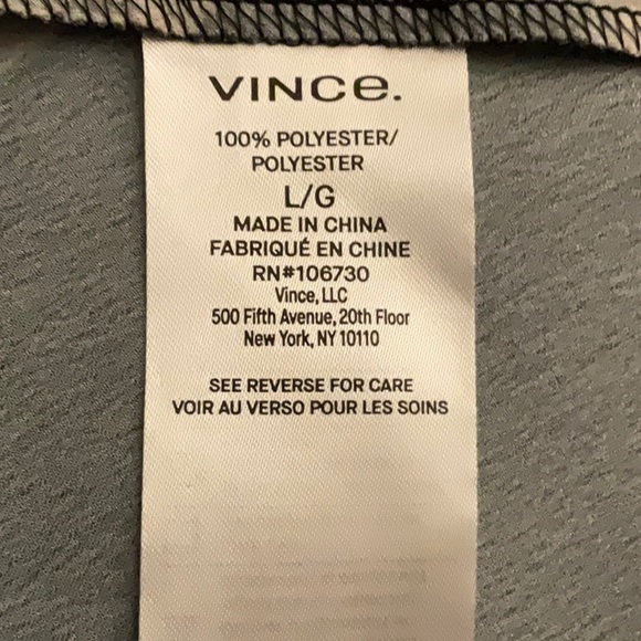 Vince lisianthus TIE - FRONT FLORAL-PRINT MIDI SHIRT DRESS SIZE LARGE brand new - Picture 8 of 8